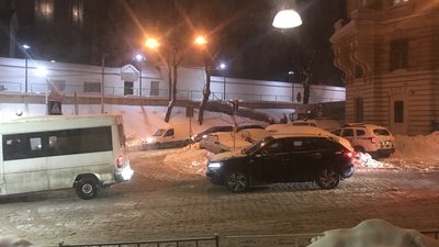 У Львові зупинився рух на вулиці Коперника (ВІДЕО)