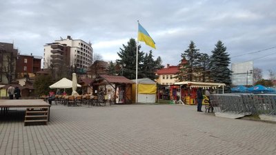У Трускавці вимагають очистити центральний майдан міста від торгівлі