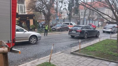 У Львові ліквідували пожежу на Героїв Майдану