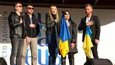 У центрі Трускавця відбувся благодійний концерт на підтримку захисників України (ФОТО)