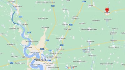 На Миколаївщині обстріляли село