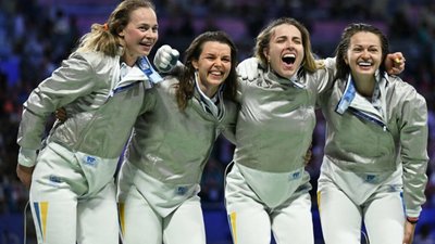 Україна виборола золото з фехтування на шаблях
