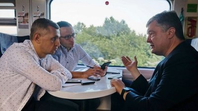 Головними опонентами "ЄС" на виборах Порошенко назвав проросійські партії Бойка-Медведчука і Мураєва-Вілкула