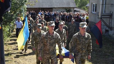 У Львівській області попрощалися зі загиблим на Сході Романом Червінським (ФОТО)