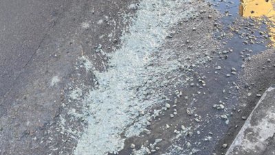 У Львові на дорогу розлився бетон
