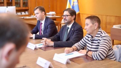 Голова Львівської облради зустрілася із Надзвичайним та Повноважним Послом Іспанії в Україні Рікардо