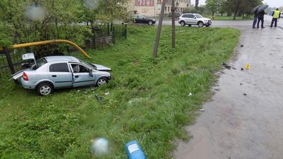 На Стрийщині легковик зіткнувся з вантажівкою