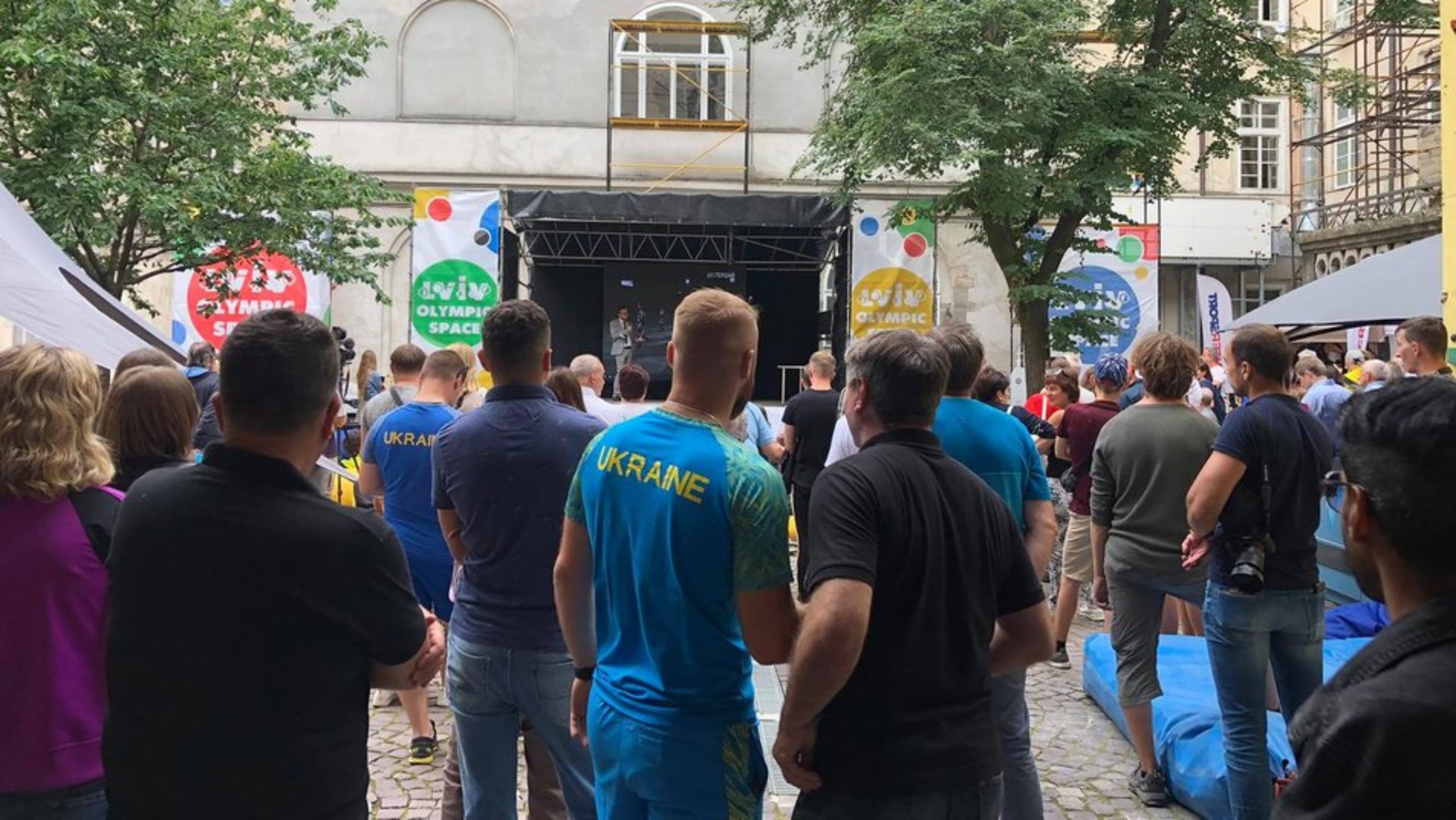 У Львові відкрили фан-зону "LvivOlympicSpace"