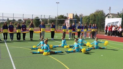 На Львівщині відкрили новий спортивний багатофункціональний майданчик