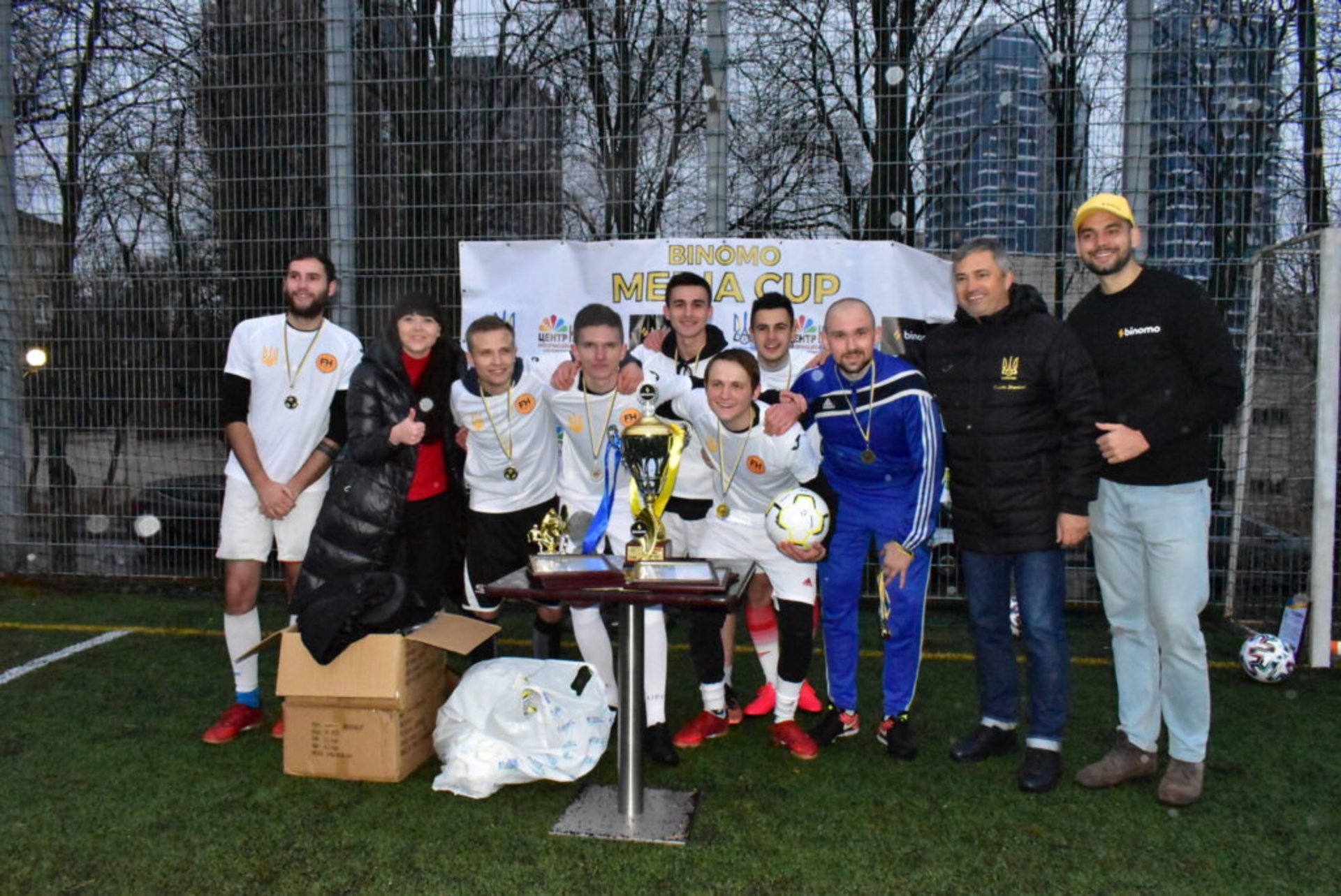 Football Hub – переможець турніру з міні-футболу Binomo Media Cup-2021