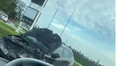На Львівщині біля АЗС не розминулись автомобілі (ФОТО)