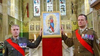 Ікону, створену у Львові, помістили у військовому соборі Великої Британії
