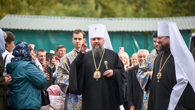 Епіфаній провів традиційне Богослужіння у селі Заглині (ФОТО)