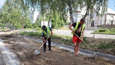 На Львівщині тривають дорожні роботи