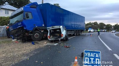 У Рудках загинув водій вантажівки «Вольво»