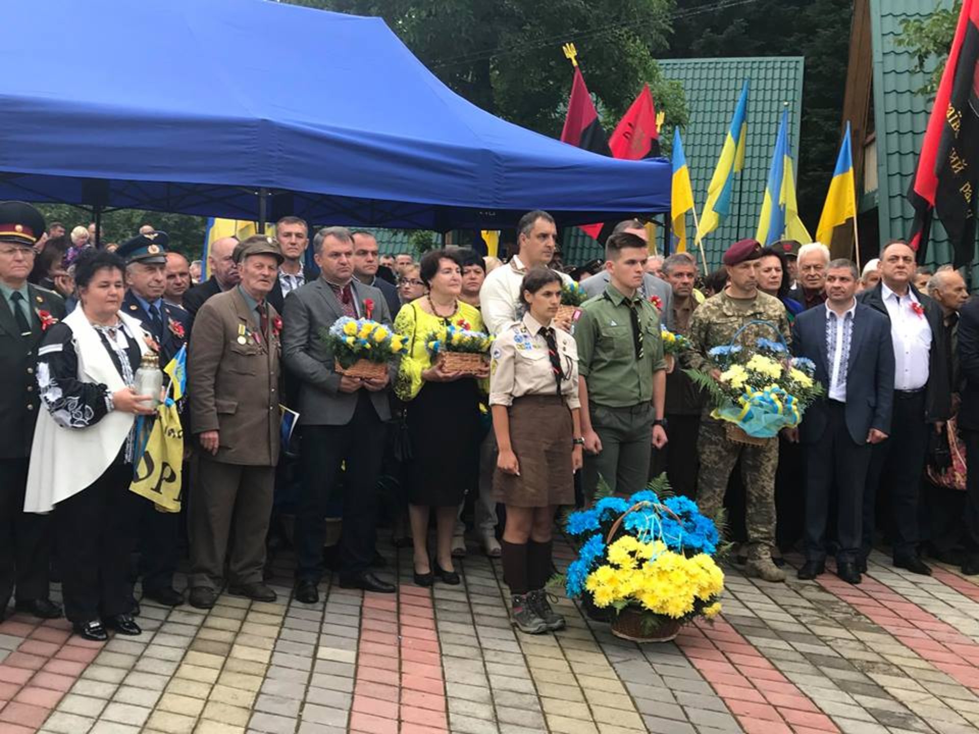 На Самбірщині відзначили 74-ту річницю створення Української Головної Визвольної Ради