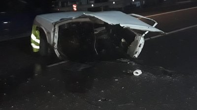Двоє пасажирів госпіталізовані через жахливу аварію на Львівщині (ФОТО, ВІДЕО)