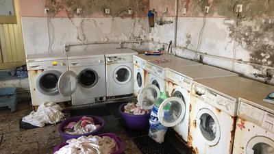 Як в умовах пандемії працює лікарняна пральня на Закарпатті (ФОТО)