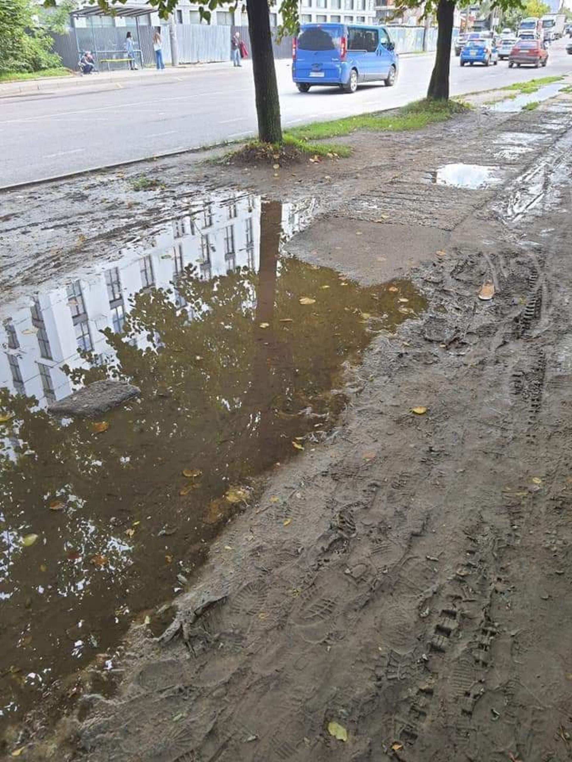 Тротуари на вулиці Зеленій, фото Варта-1