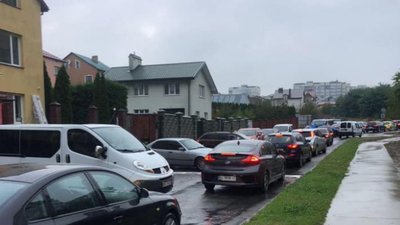 У Львові великий затор на Зубру (ФОТО)