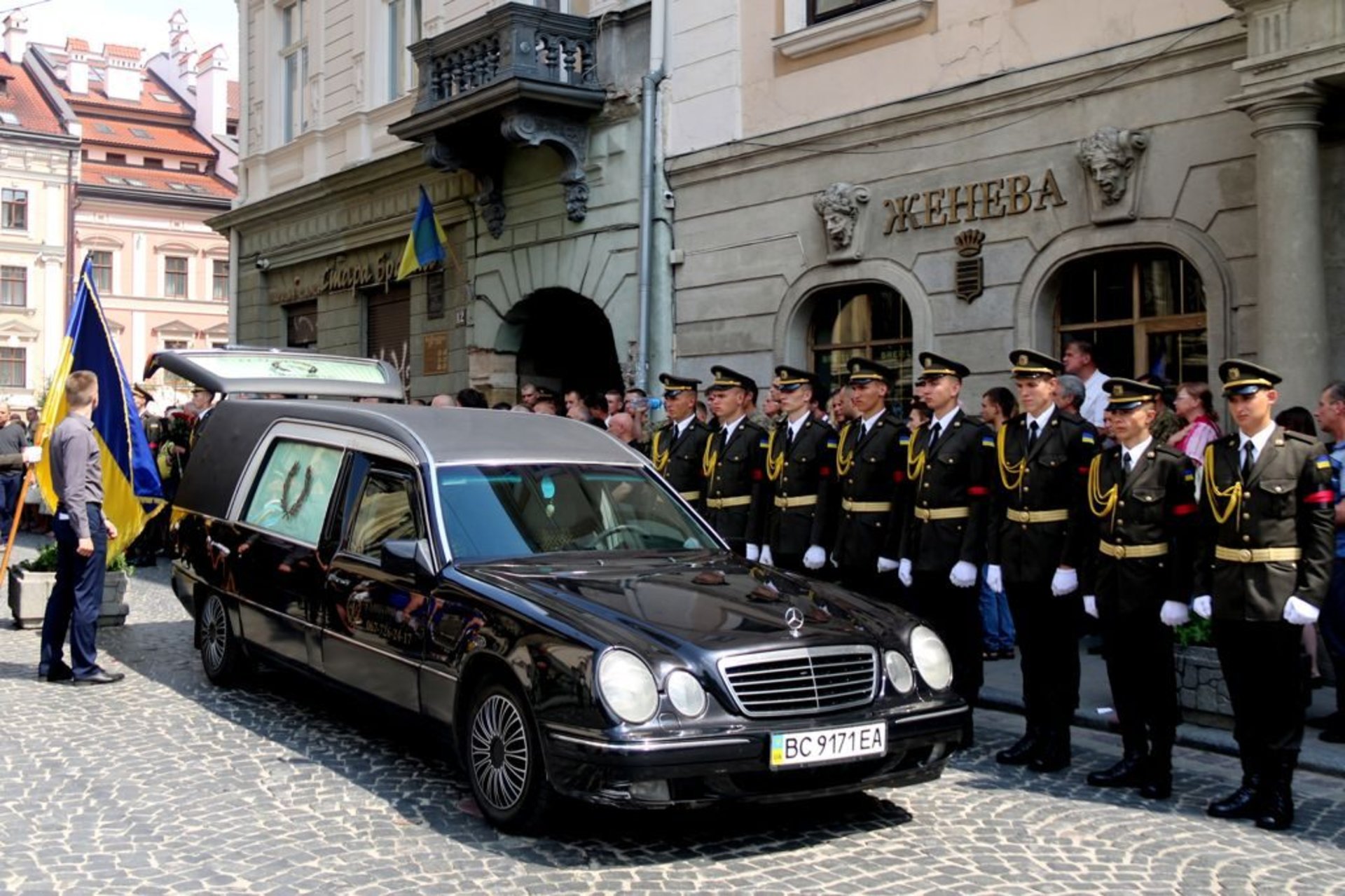 Гарнізонний храм Петра та Павла, похорон Героя Юрія Довганика