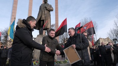 Військовий історик Петро Костюк отримав премію Бандери у Львові