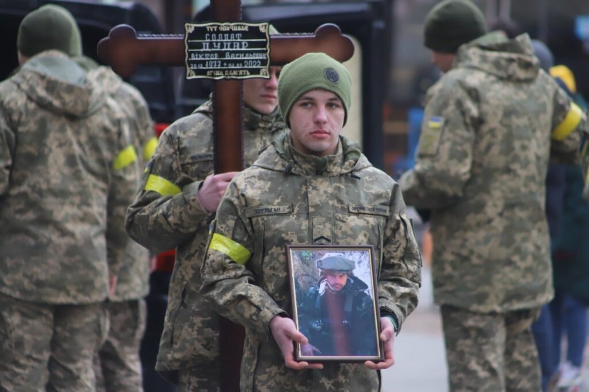 Львівщина провела в останній путь Героїв українсько-російської війни, фото Ірина Гримак/ФБ