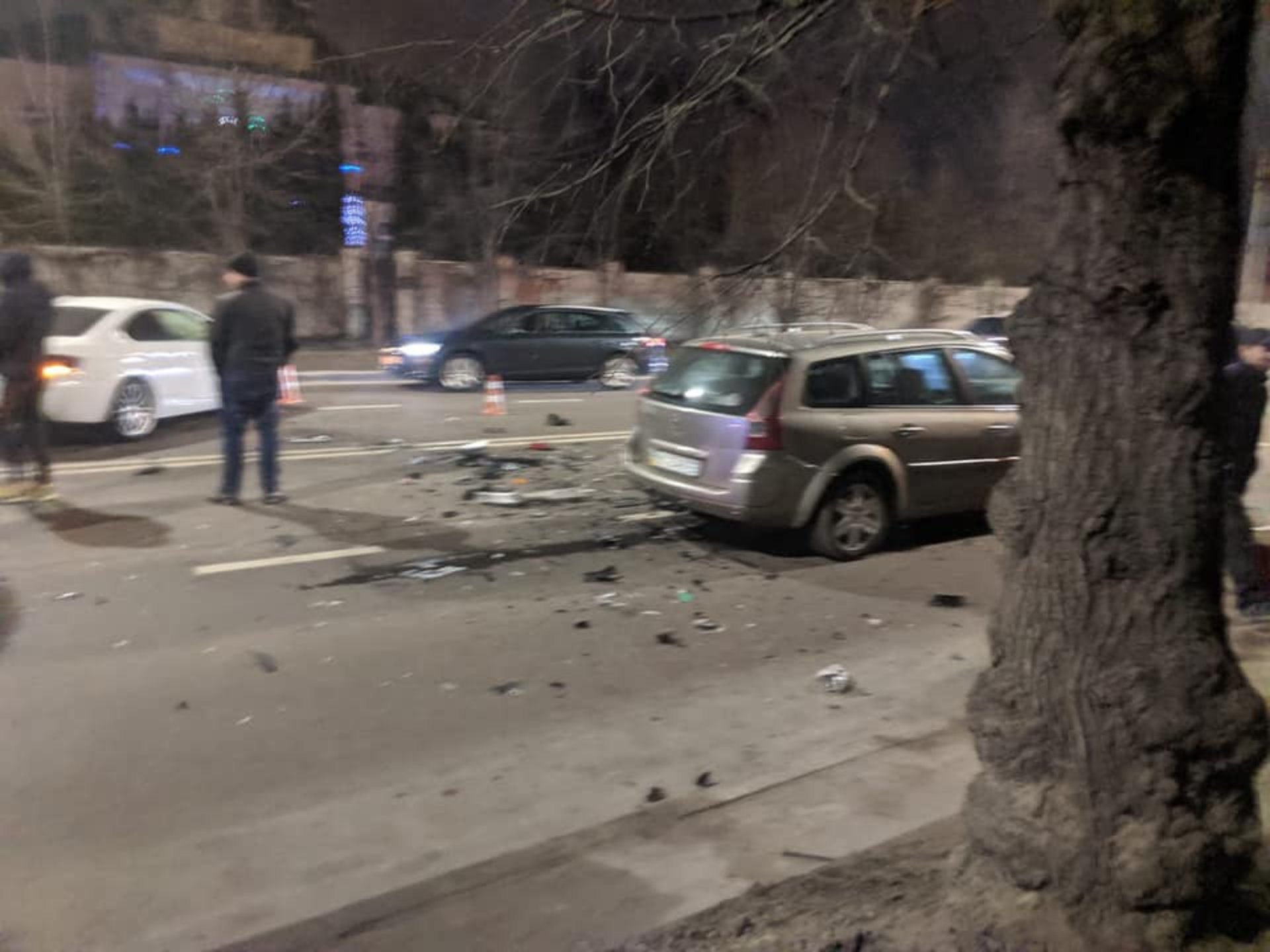 У Львові зіткнулось п’ять автомобілів. Фото Варта-1