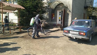 Як на Львівщині борються з вірусом (ФОТО)