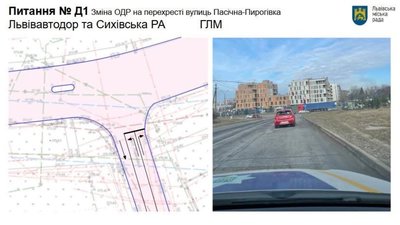 У Львові змінять організацію руху на одному з перехресть