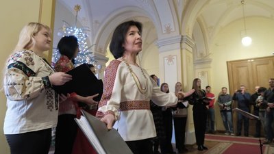 Галицький академічний камерний хор презентував добірку коляд народів світу