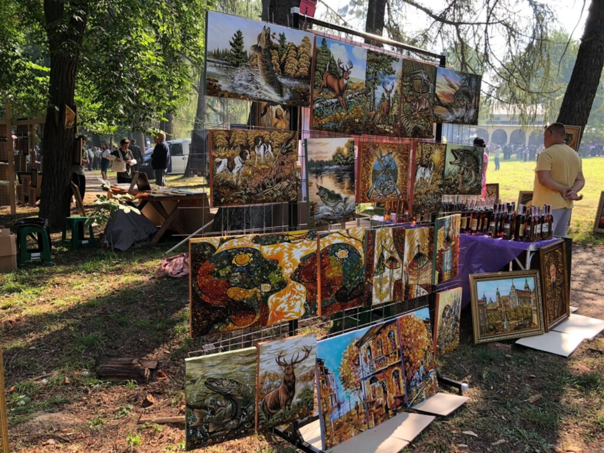 На Львівщині запалала мисливська ватра, фото ЛОДА