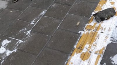 У Львові знову обвалився фасад будинку