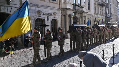 Львів попрощався із трьома захисниками