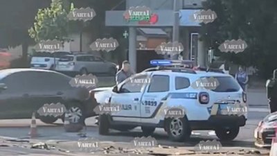 У Львові службовий автомобіль потрапив у ДТП