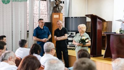 У Львівському онкоцентрі відзначили медичних сестер (ФОТО, ВІДЕО)