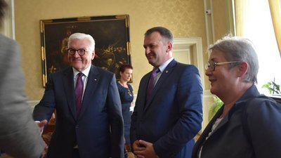 На Львівщині із візитом перебуває президент Німеччини