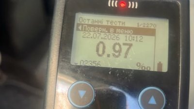 У Жидачеві зупинили керманичку з ознаками сп’яніння