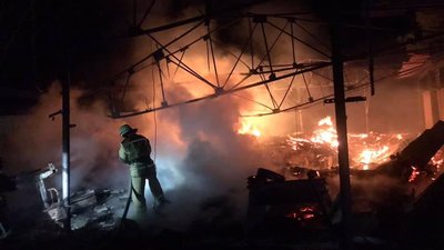 У Терновиці згорів житловий будинок (ФОТО)