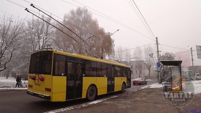 У Львові зупинились тролейбуси (ФОТО)