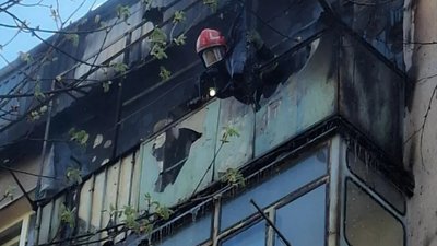 У Львові через дитину згорів балкон (ФОТО)