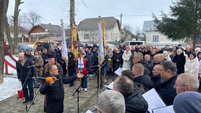 На Львівщині відкрили ще одну меморіальну дошку