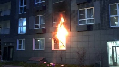 У Росії демони спалили квартиру дівчині