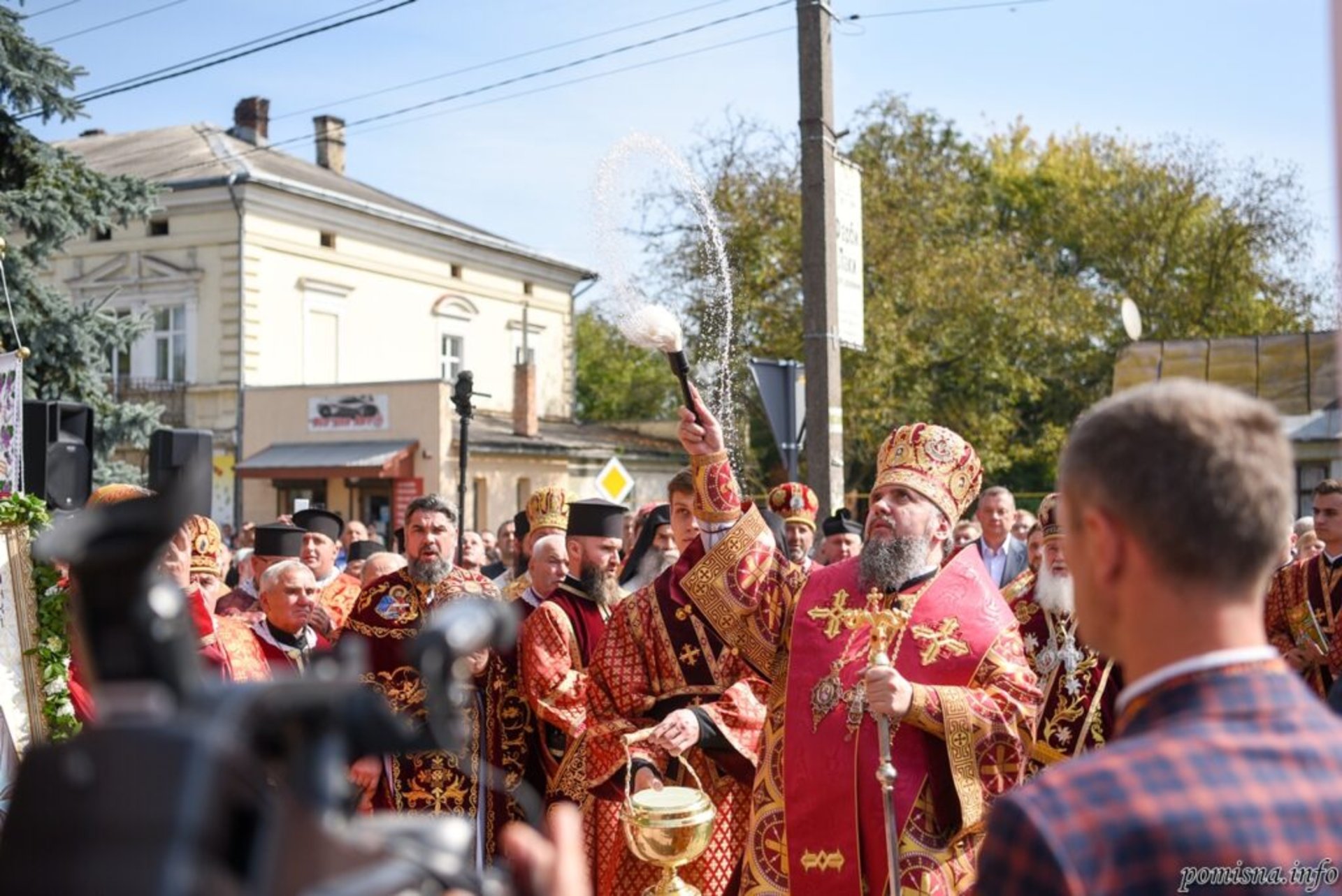 Епіфаній на Львівщині звершив освячення відновленого пам’ятника преподобному Іоану Вишенському., фото ПЦУ