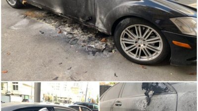Стали відомі подробиці підпалу автомобіля нардепа від “Європейської Солідарності” з Львівщини (ФОТО)
