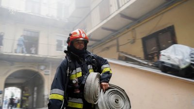 У центрі Львова виникла пожежа (ФОТО)