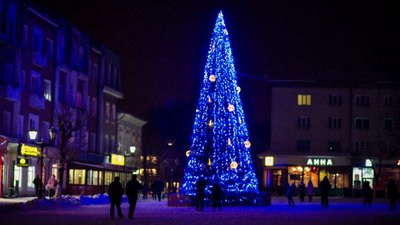 На Львівщині витратили більше мільйона на ялинки та гірлянди (ФОТО)