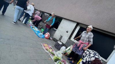 У центрі Львова процвітає вулична торгівля