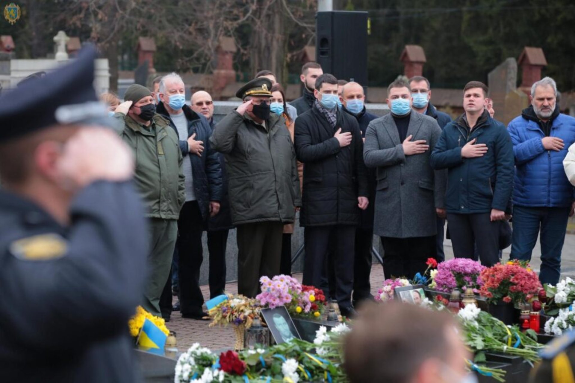 У День Гідності та Свободи у Львові вшанували пам'ять патріотів
