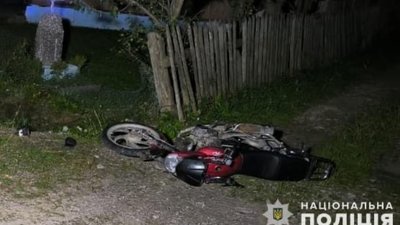 На Львівщині мотоцикліст в стані алкогольного сп’яніння здійснив ДТП